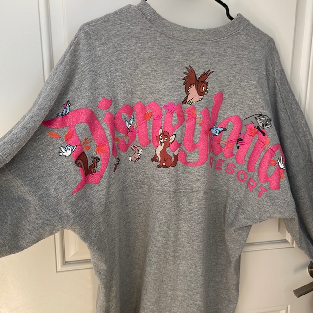Disney Parks Spirit Jersey Woodland Animals Size L